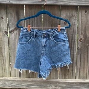 ALL SAINTS Mitchy Culottes shorts (DIY cut offs), unfinished hem, size 26
